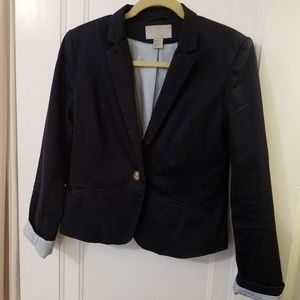Navy blue blazer